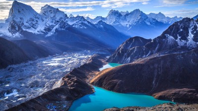 Paysage d'Himalaya, Gokyo Ri, parc national de Sagarmatha, Népal.jpg